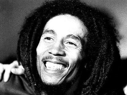 Bob Marley en una imagen de archivo.