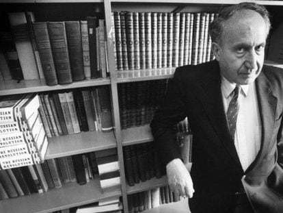 Richard Pipes, en Cambridge, el 1 de mayo de 1991.