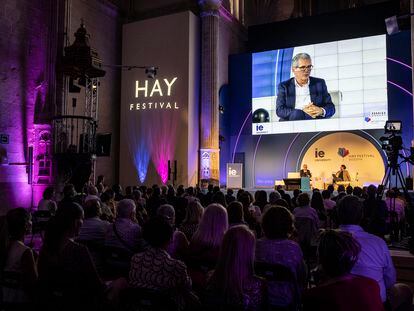 Uno de los encuentros del Hay Festival Segovia 2022.