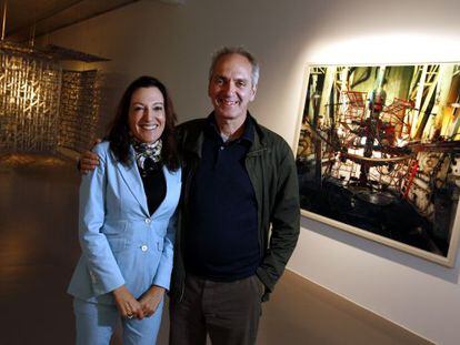 Cristina Iglesias y Thomas Struth en la galer&iacute;a Ivorypress. 