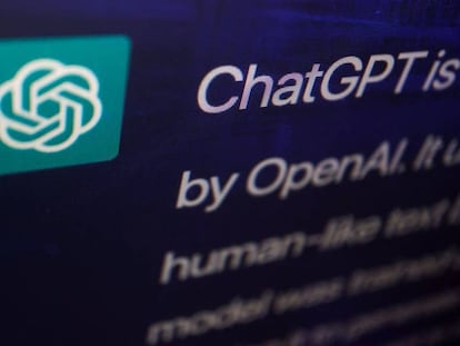 Una captura de la aplicación de inteligencia artificial Chat GPT.