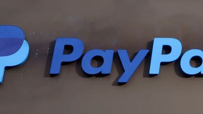 El logro de PayPal, en un edificio de Berlín, en una imagen de 2019.