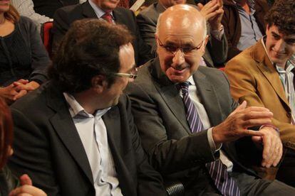 Josep Rull y Josep Antoni Duran Lleida.