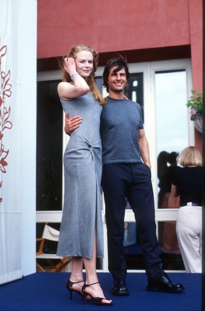 Nicole Kidman y Tom Cruise, en 1999.