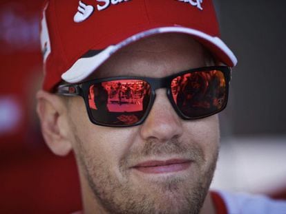 Vettel, este jueves en el circuito Gilles Villeneuve.