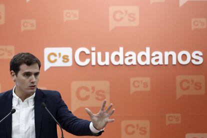 Albert Rivera, en una imagen de archivo. 