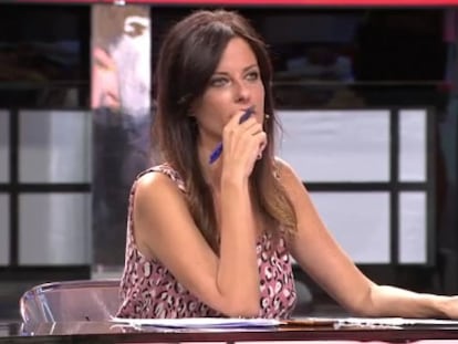 Cristina Seguí, en un programa de Telecinco.