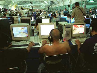 Campus Party 2004, en el Museo de la Ciencia de Valencia.