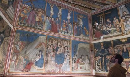 Capilla de Sant Miquel del monasterio de Pebralbes, en Barcelona.