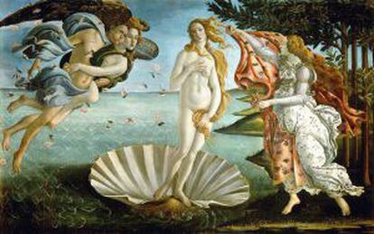 'El nacimiento de Venus', de Sandro Botticelli