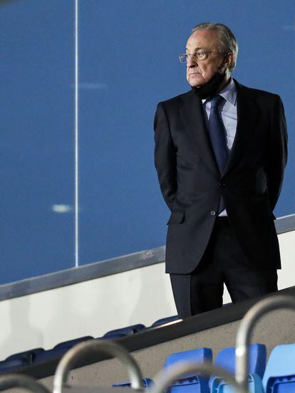 Florentino Pérez, presidente del Real Madrid.