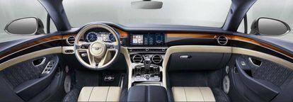 Interior del Bentley Continental