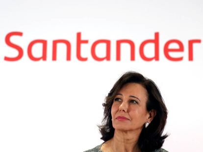 Ana Botín, presidenta de Santander.