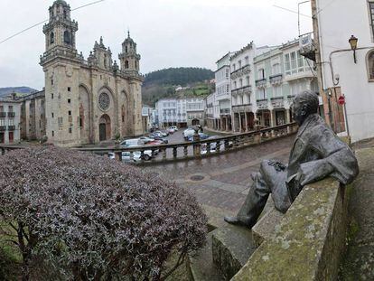 Plaza de la Catedral de Mondoñedo.