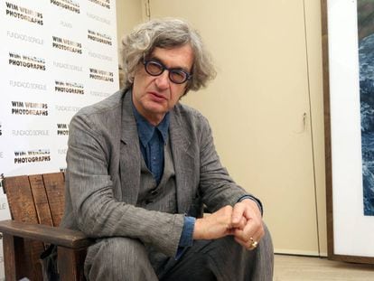 El director Wim Wenders, en Lleida, en 2013.