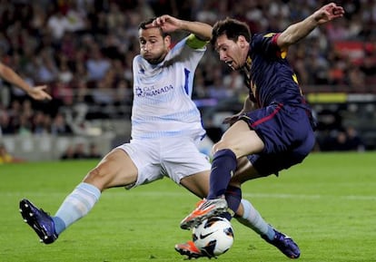 Messi, ante el Granada