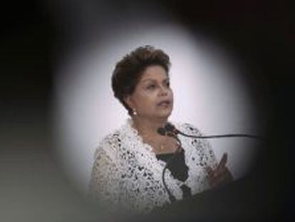La presidente de Brasil, Dilma Rousseff. 