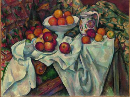 'Manzanas y naranjas', cuadro de Paul Cézanne pintado en 1899.