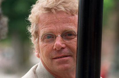 Daniel Cohn-Bendit en la Residencia de Estudiantes de Madrid en 2001.