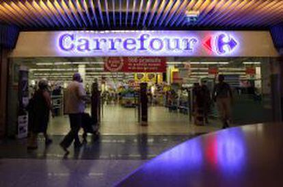 Imagen de un supermercado Carrefour en Francia.