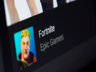 El Fortnite en un dispositivo de Android.