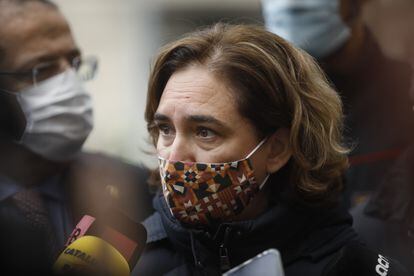 La alcaldesa de Barcelona, Ada Colau, el pasado 30 de noviembre, en Barcelona. Kike Rincón (Europa Press)