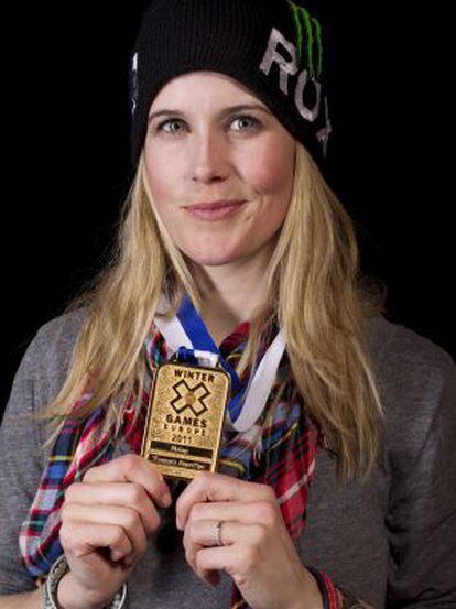 Sarah Burke.