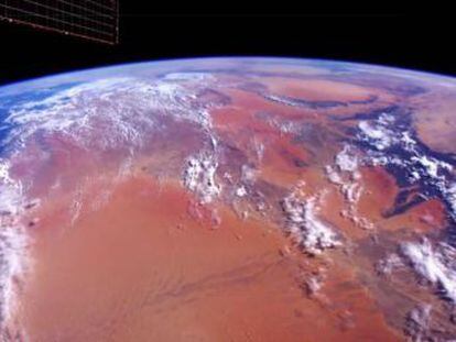 La tripulación de la Estación Espacial Internacional publica imágenes en 4K de regiones áridas del planeta