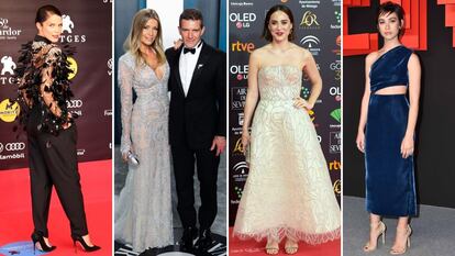 Juana Acosta, Nicole Kimpel y Antonio Banderas, Tamara Falcó y Greta Fernández.
