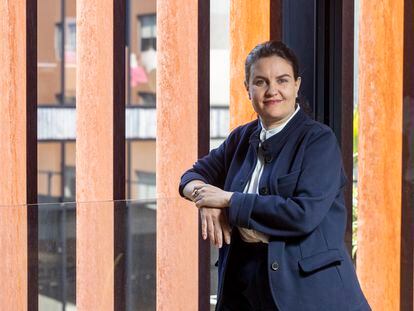 Alexandra Haas, directora ejecutiva de Oxfam México en las oficinas de Ciudad de México el 23 de febrero del 2024.