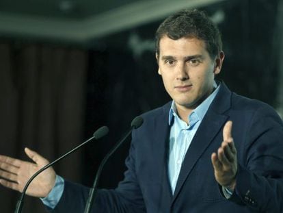 Albert Rivera, en una imagen de archivo. 