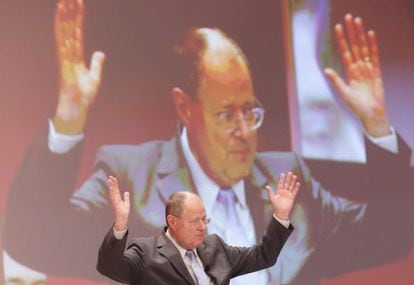 El candidato socialdemócrata para la Cancillería alemana, Peer Steinbrück.