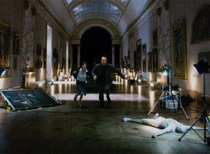 Fotograma de la película<i> El Código da Vinci</i>, protagonizada por Tom Hanks, éxito de taquilla durante 2006.