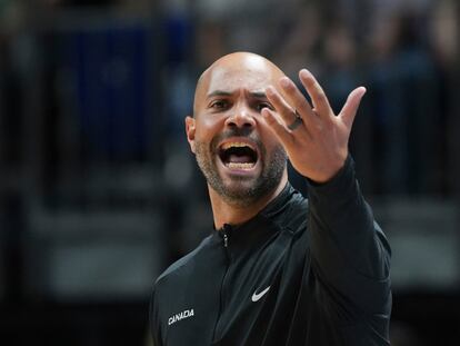 Jordi Fernández, al frente de la selección de Canadá.