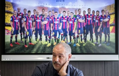 Andoni Zubizarreta, durante una entrevista en octubre.