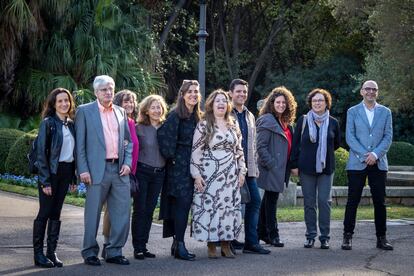 Los galardonados en la categoría de mejor programación especial, por la cobertura de RNE de la guerra de Ucrania. 