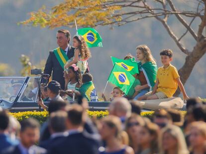 Las movilizaciones del Día de la Independencia en Brasil, en imágenes
