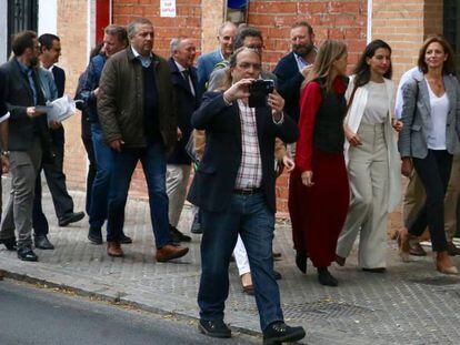 Rocío Monasterio, tras el acto electoral frente a centro de menores extranjeros de Sevilla. En vídeo, sus declaraciones.