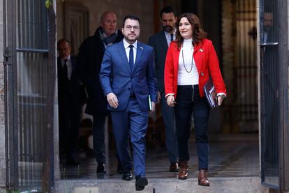 Aragonès busca convencer a los comunes de votar sus Presupuestos ofreciendo medidas por 2.245 millones de euros