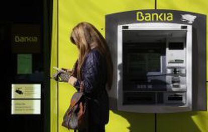Un cajero de Bankia
