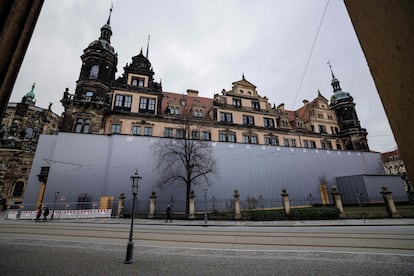 El palacio real de Dresde, en una imagen tomada este viernes.