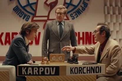 Karpov y Korchnói, en 'The World Champion'