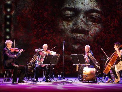 El concert del Kronos Quartet en l'obertura del festival Grec.