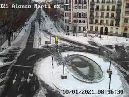 Madrid trata de recuperar la normalidad sin autobuses y recomendando el teletrabajo