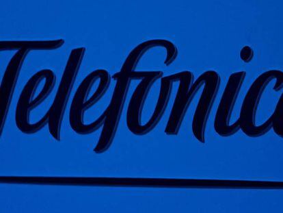 Logo de la operadora Telefónica.