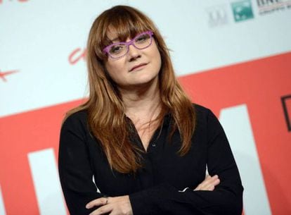 La cineasta española Isabel Coixet posa en el Festival de Cine de Roma.