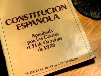 Constitución española 1978.