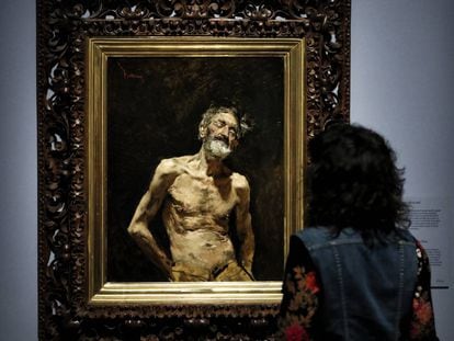 Una de las obras de Fortuny expuestas en el Prado.