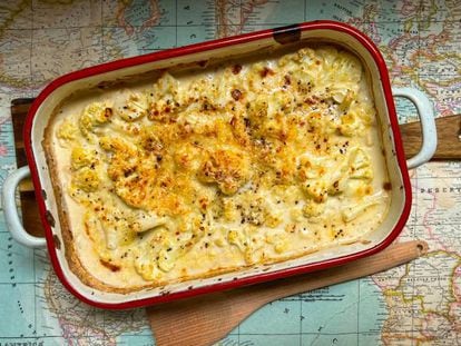 Coliflor con bechamel: una receta actualizada