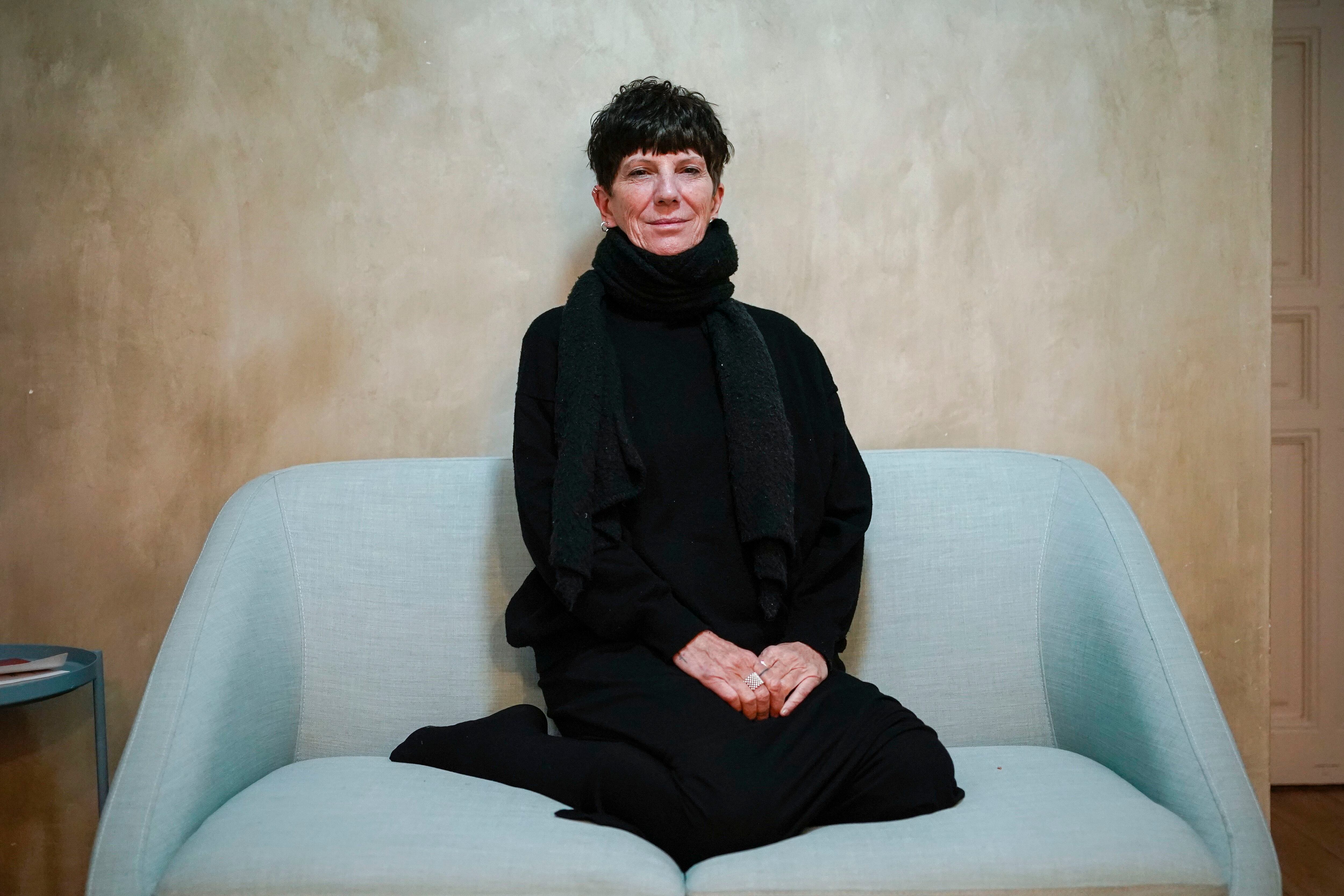 Ana Gallardo posa en una residencia artística en Madrid, el 7 de marzo de 2024.